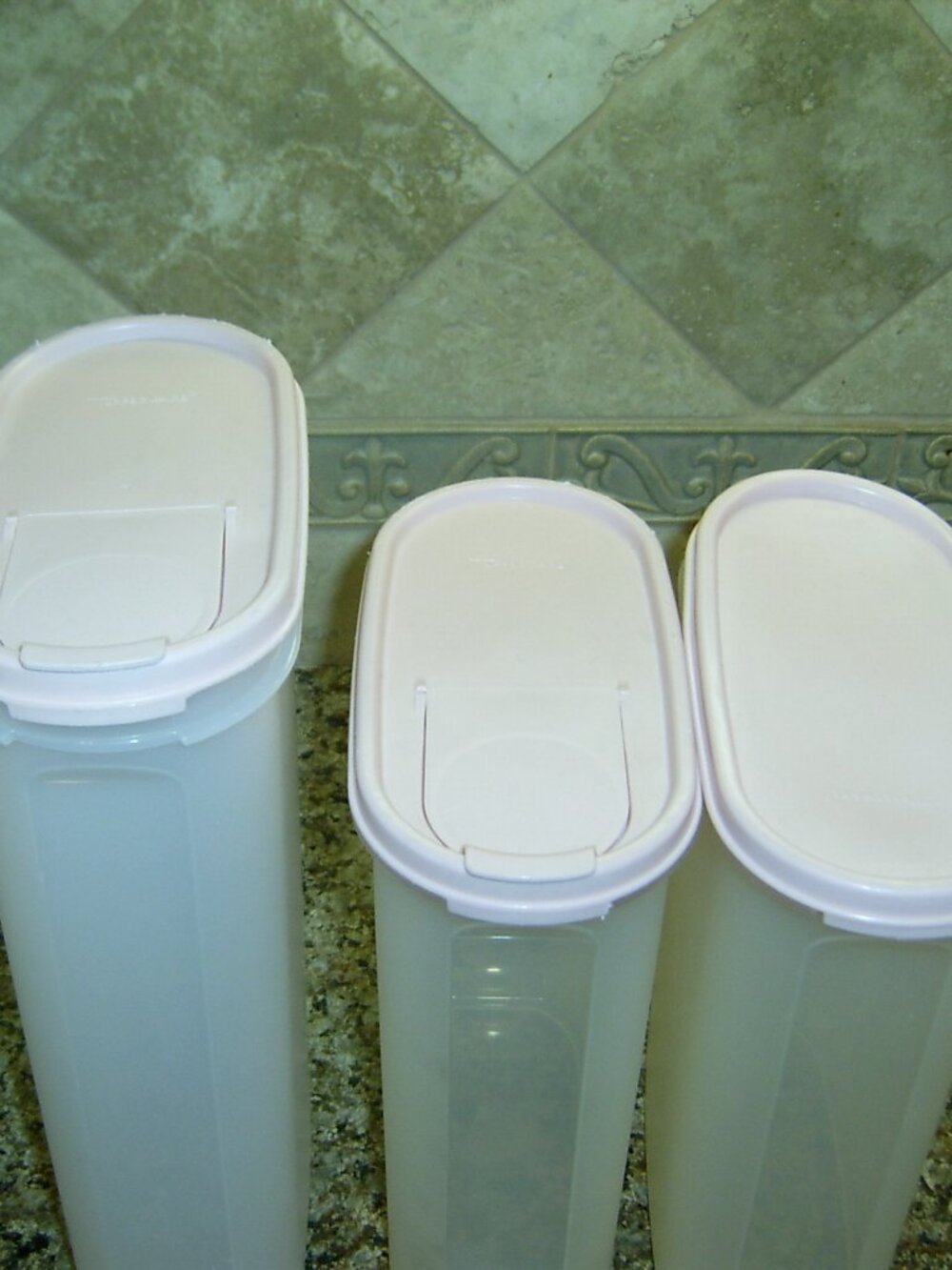 Tupperware Storage Pantry Containers (3) - Picture 2 of 3
